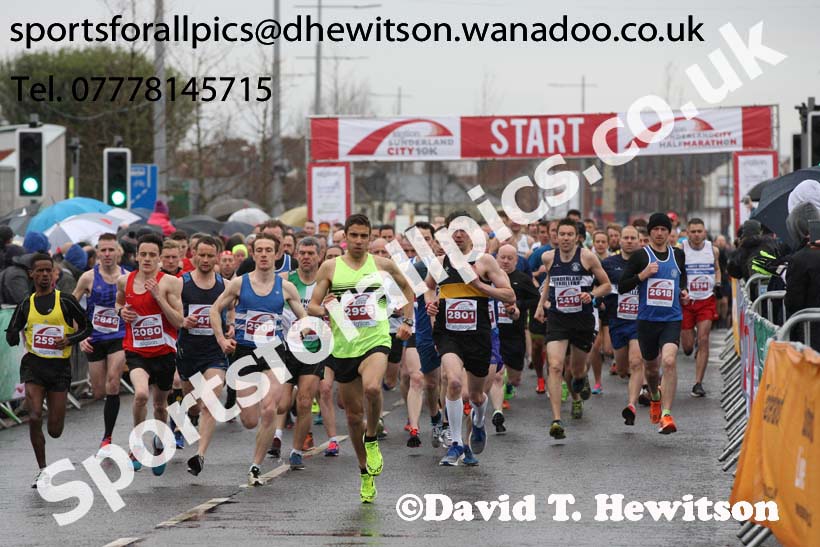 Sunderland City Half 10k, Sunderland City Half Marathon and 10k. Photo: David T. Hewitson/Sports for All Pics